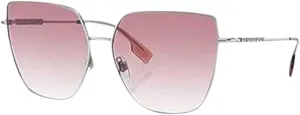 BURBERRY Sunglasses BE 3143 10058D Alexis Silver Clear Gradient P