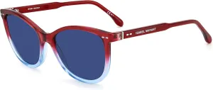 Butterfly Sunglasses IM0078S K1GKU Red-Blue Gradient 57mm