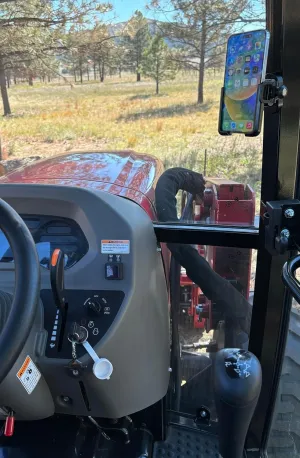 Caddie Buddy Magnetic Phone Mount for Tractors/Heavy Equipment