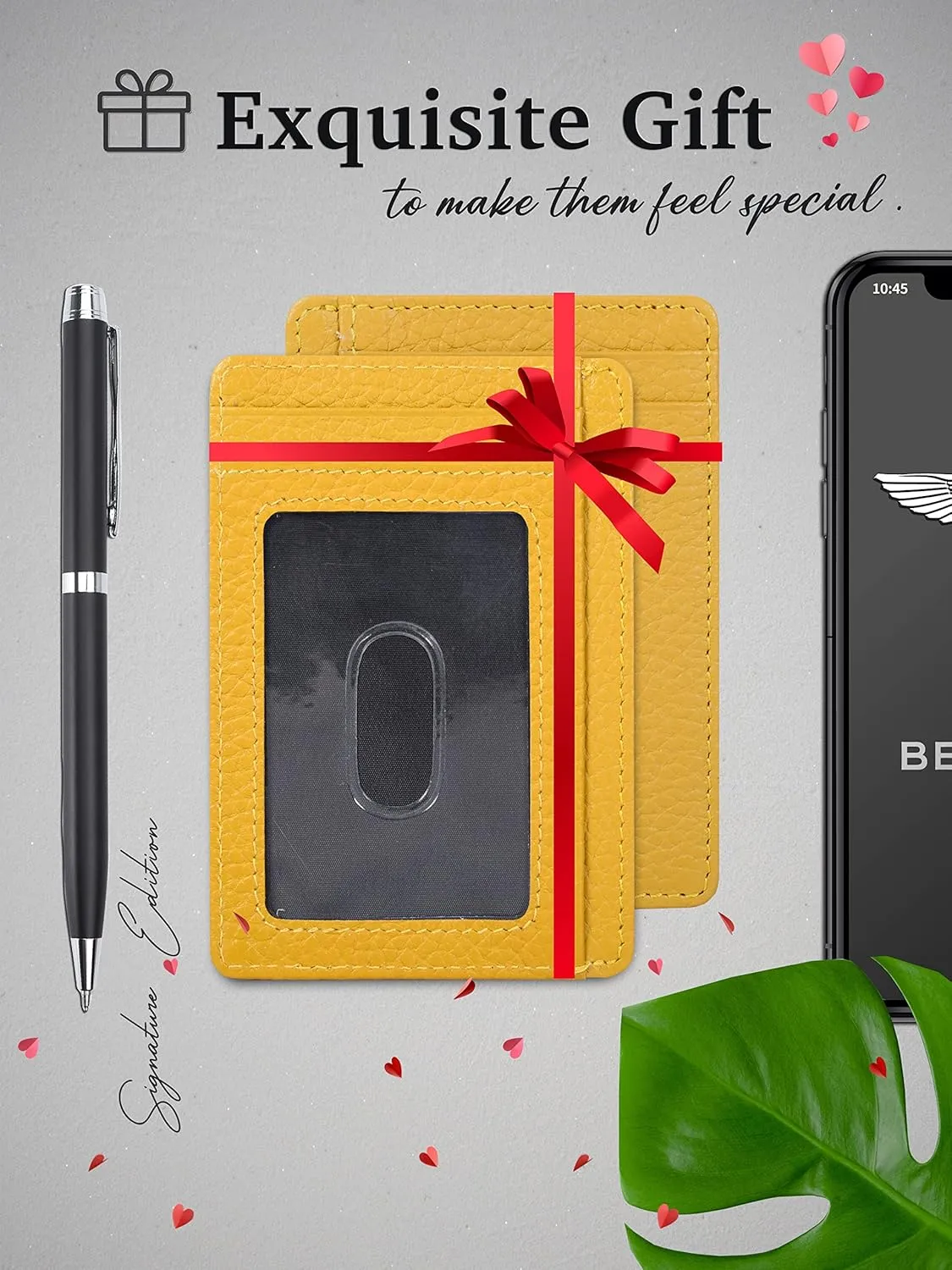 CALGARI® Italian Luxury Leather Minimalist Wallets | For Men and Women