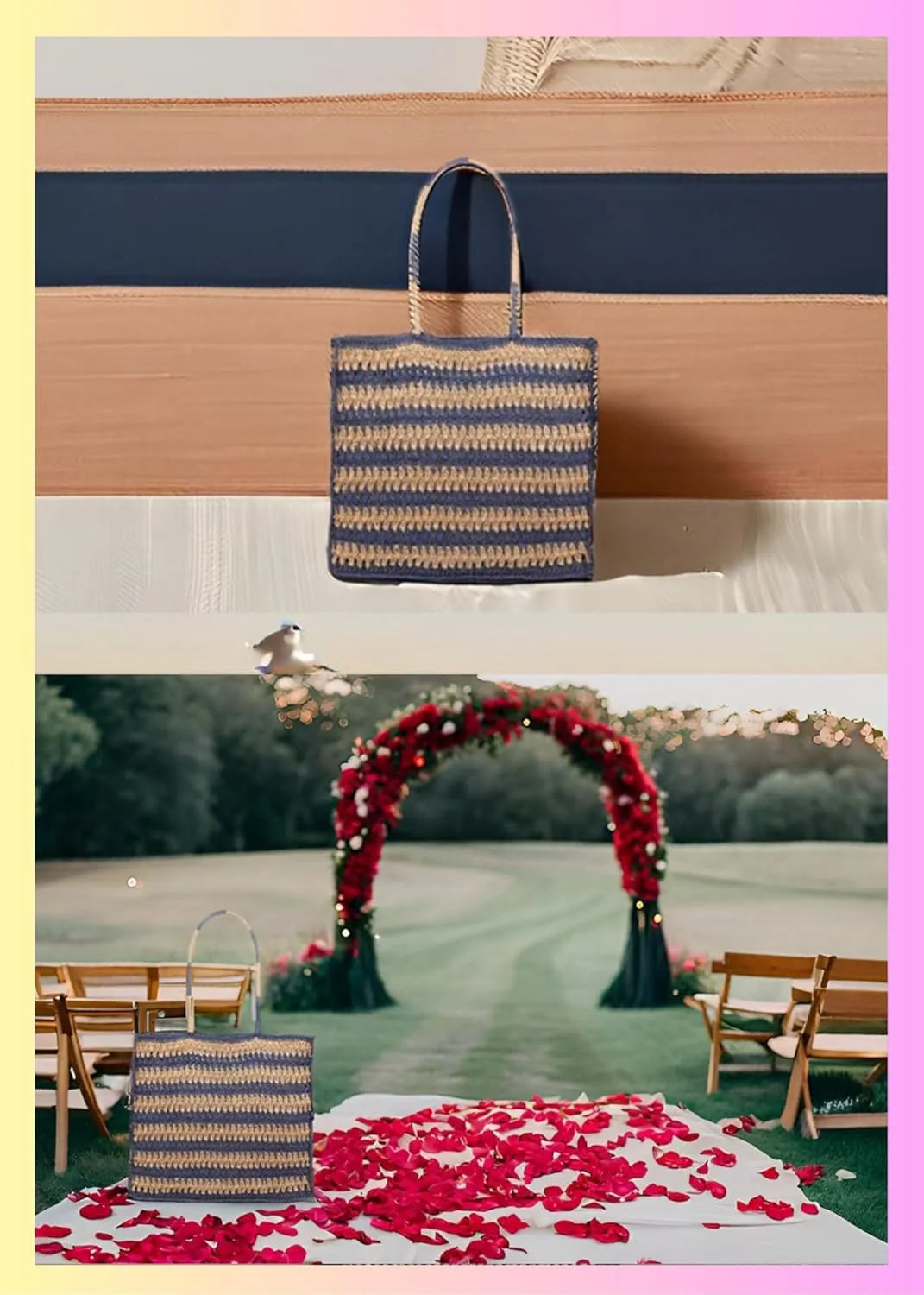 Canvas Tote Bag for Women | Printed Multipurpose Cotton Bags | Cute Hand Bag for Girls