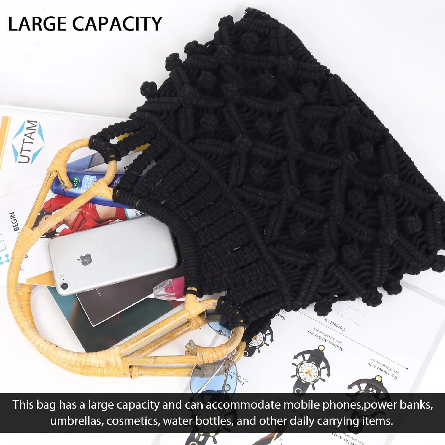 Canvas Tote Bag for Women | Printed Multipurpose Cotton Bags | Cute Hand Bag for Girls