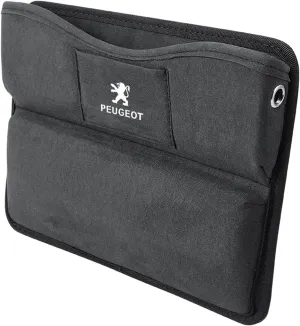 Car Seat Gap Filler Organizer for Peugeot 107 (Phase II, 2008) 5-Door 2008 2009 2010 11 12, Car Seat Crevice Storage Box Car Accessories,Grey