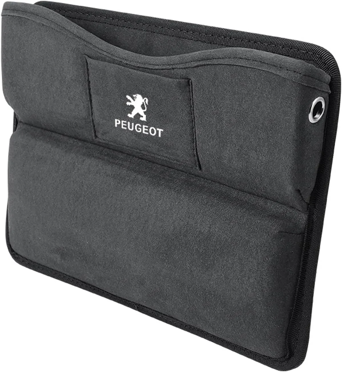 Car Seat Gap Filler Organizer for Peugeot 107 (Phase II, 2008) 5-Door 2008 2009 2010 11 12, Car Seat Crevice Storage Box Car Accessories,Grey