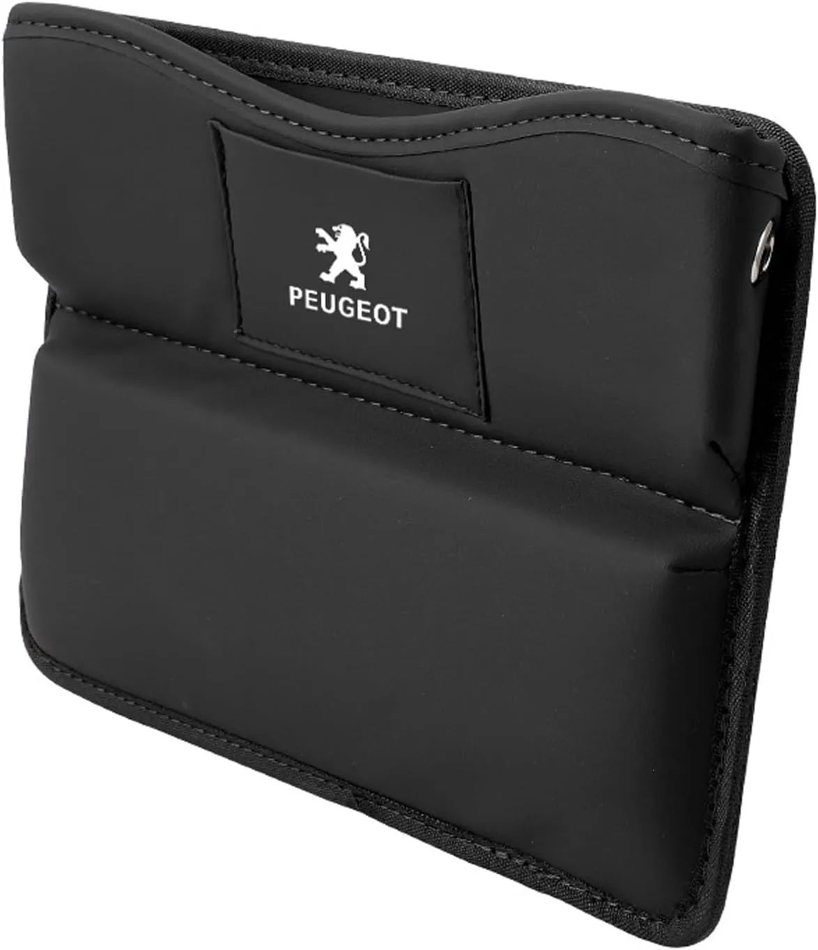 Car Seat Gap Filler Organizer for Peugeot 406 Coupe (Phase II, 2003) 2003 2004 2005, Car Seat Crevice Storage Box Car Accessories,Black