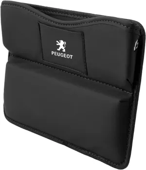 Car Seat Gap Filler Organizer for Peugeot 406 Coupe (Phase II, 2003) 2003 2004 2005, Car Seat Crevice Storage Box Car Accessories,Black