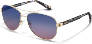 CARFIA Polarized Sunglasses for Women UV Protection Acetate Arms Metal Frame Woman's Shades CA3216