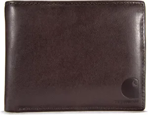 Carhartt Men's Durable Oil Tan Leather Wallets, Available in Multiple Styles