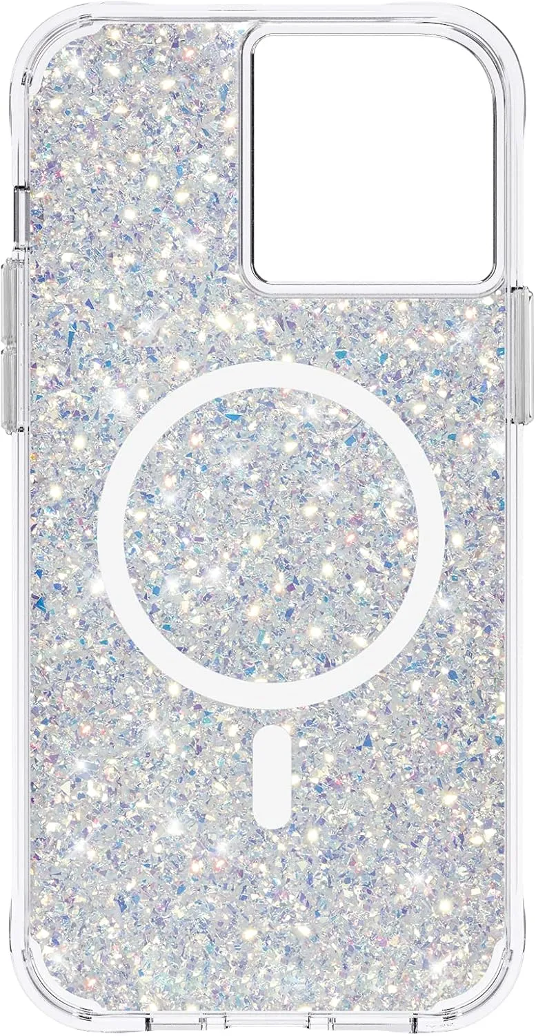 Case-Mate iPhone 13 Case - Twinkle Stardust [10FT Drop Protection] [Compatible with MagSafe] Magnetic Cover with Cute Bling Sparkle for iPhone 13 6.1", Anti-Scratch, Shock Absorbent, Slim Fit