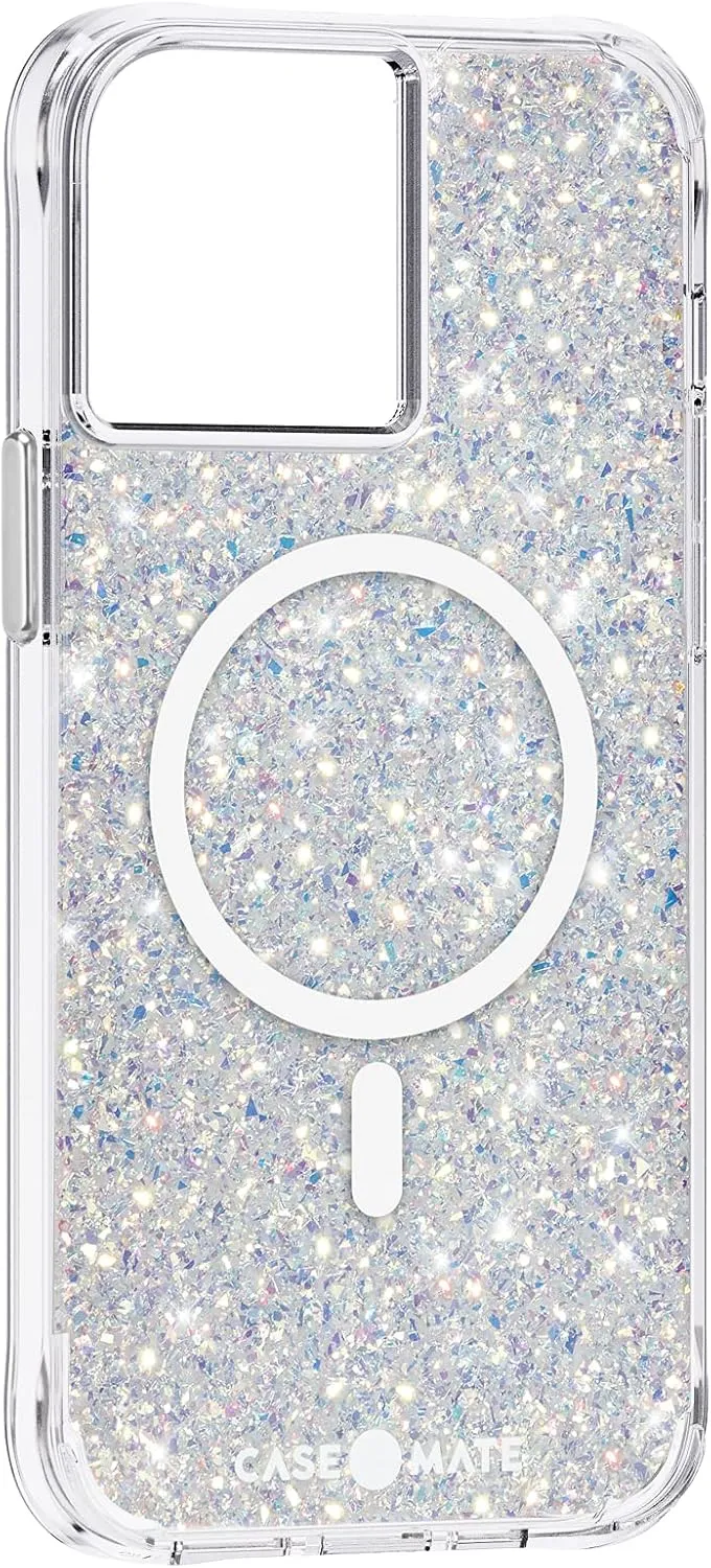 Case-Mate iPhone 13 Case - Twinkle Stardust [10FT Drop Protection] [Compatible with MagSafe] Magnetic Cover with Cute Bling Sparkle for iPhone 13 6.1", Anti-Scratch, Shock Absorbent, Slim Fit