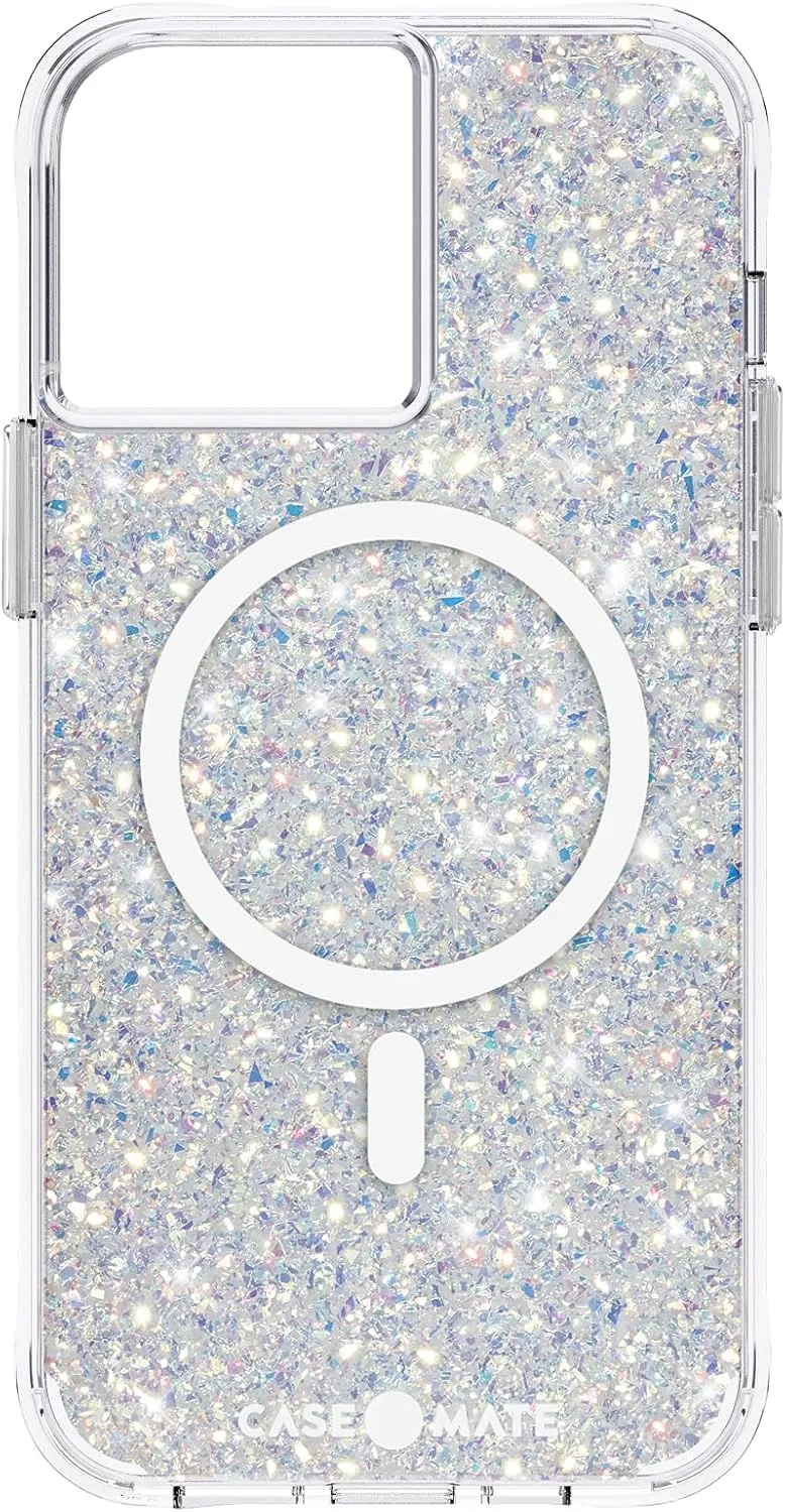 Case-Mate iPhone 13 Case - Twinkle Stardust [10FT Drop Protection] [Compatible with MagSafe] Magnetic Cover with Cute Bling Sparkle for iPhone 13 6.1", Anti-Scratch, Shock Absorbent, Slim Fit