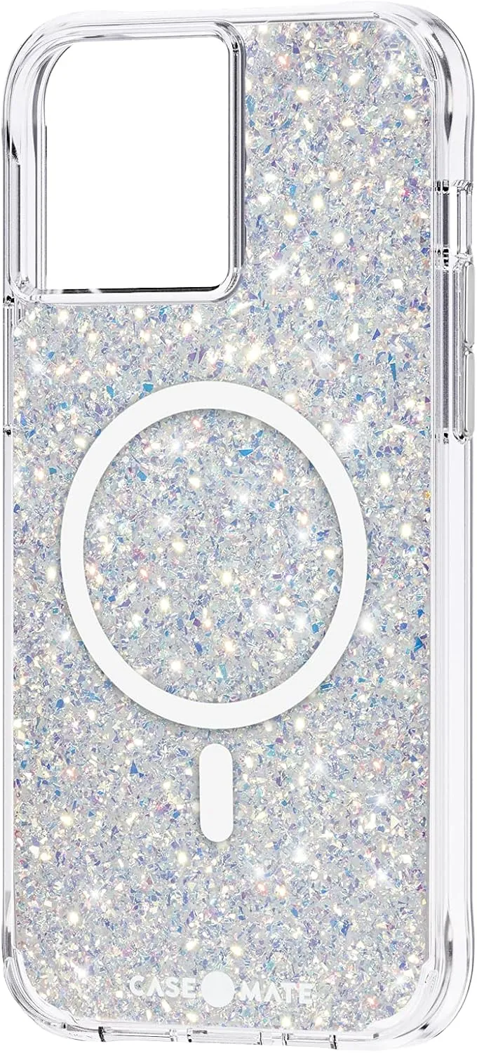 Case-Mate iPhone 13 Case - Twinkle Stardust [10FT Drop Protection] [Compatible with MagSafe] Magnetic Cover with Cute Bling Sparkle for iPhone 13 6.1", Anti-Scratch, Shock Absorbent, Slim Fit