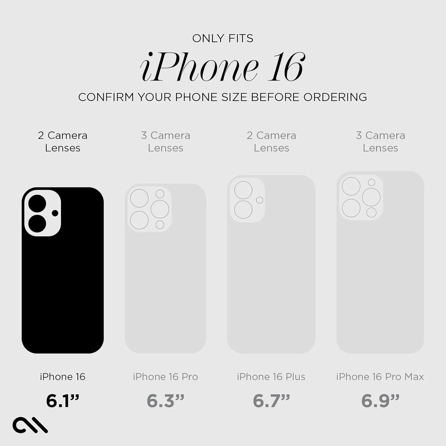 Case-Mate iPhone 16 Case [Compatible with MagSafe] - Sparkly Liquid Glitter Phone Case with 12ft Drop Protection - Premium Magnetic Cover for iPhone 16 - Silver Waterfall