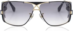 Cazal CAZAL LEGENDS 955 Gold Black/Light Grey Shaded 63/11/120 men Sunglasses