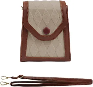 Cell Phone Purse,Small Crossbody Purse Adjustable Shoulder Strap Magnetic Buckle Leather Shoulder Wallet Purse