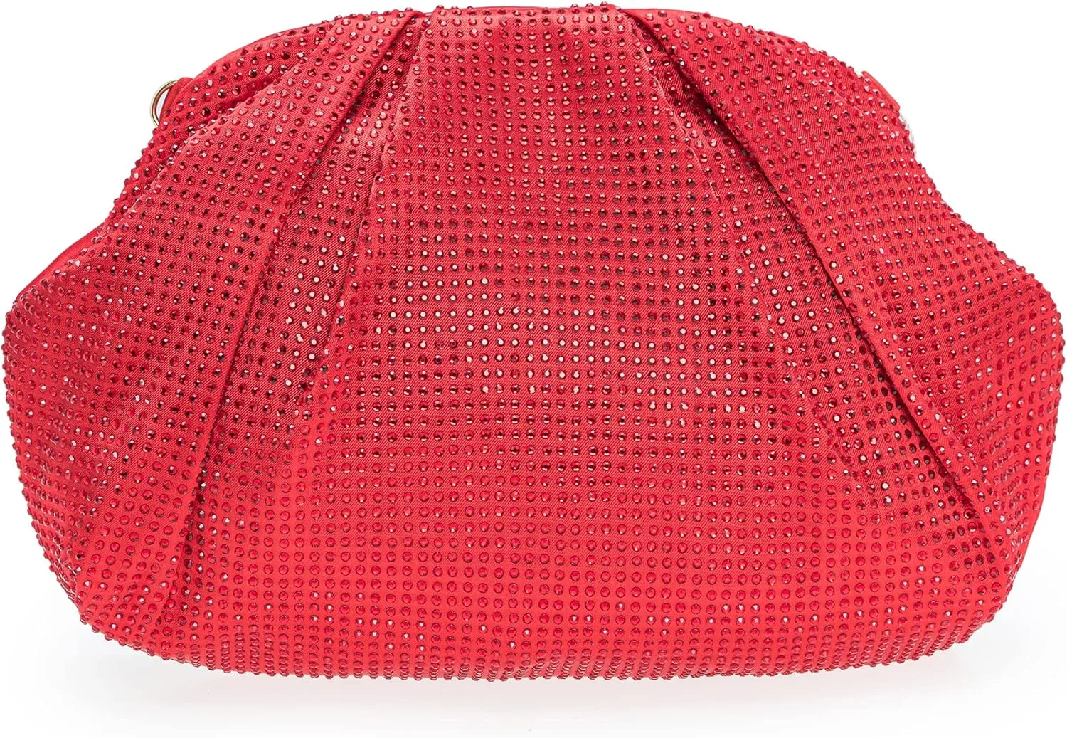 CHARMING TAILOR Evening Bag Women Wedding/Prom/Party Formal Purse Rhinestone Embellished Frame Satin Clutch
