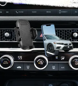 Civic Phone Mount Civic Phone Holder for 2025 2024 Civic Accessories Custom Fit for 2025 2024 2023 2022 Civic Compatible for All Cell Phones