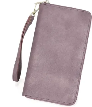 CLUCI Womens Wallet RFID Bifold Wristlet Large