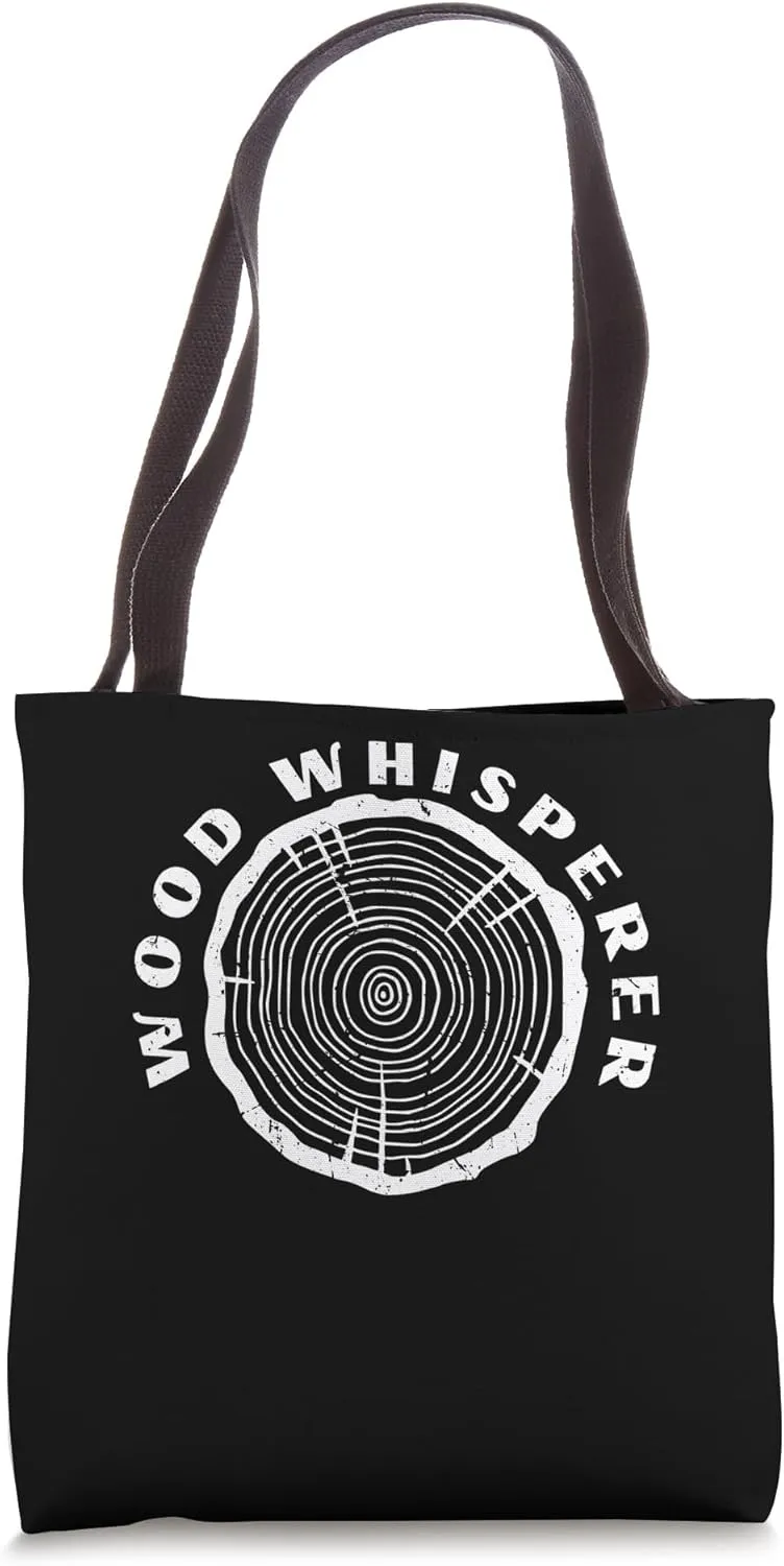 Cool Lumberjack Art Men Women Arborist Logger Woodworker Tote Bag