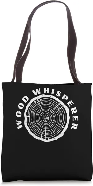 Cool Lumberjack Art Men Women Arborist Logger Woodworker Tote Bag