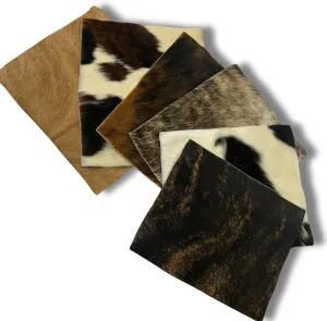 Cowhide Pieces | 11"x9" inch Precuts Sheets for Crafts (1)