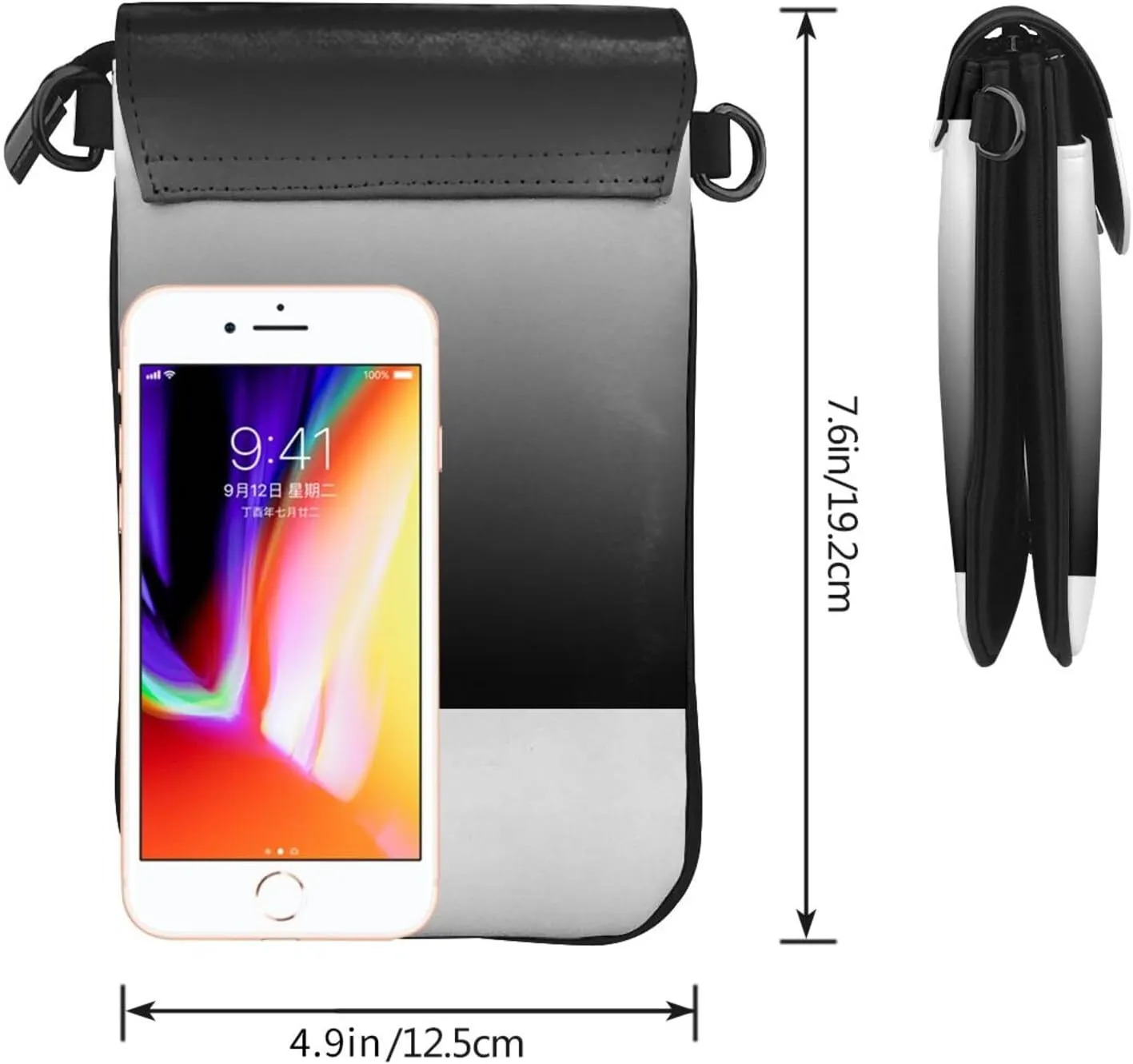 Crossbody Cell Phone Picnic Multipurpose Purse Passport Clutch Bag