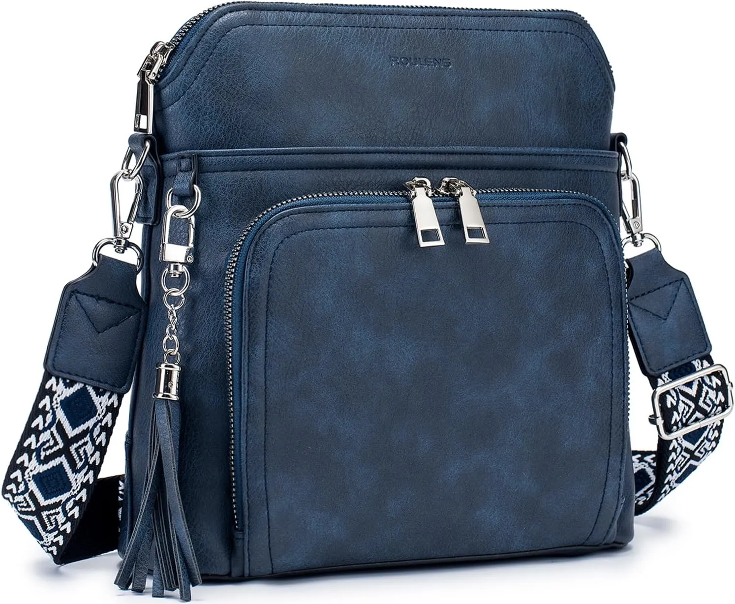 Crossbody Purse for Women,Lightweight Medium Crossbody Bag Soft Leather Women's Shoulder Handbags with Tassel