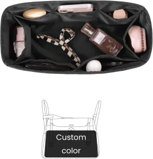 Custom Lindy Bag Insert, Silky Purse Organizer Insert Compatible with Hermes Lindy Mini/26/30/34 Bags, Lightweight Handbag Shaper, 114 Color Options (Custom Color)