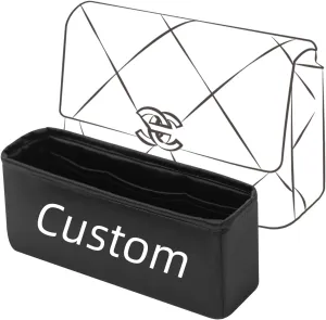 Custom Organizer for Chanel 19 Bags, Sliky Purse Inserts for Chanel Bags, Exclusively for Chanel 19 Flap 26/Jumbo/Maxi Bags (Custom Color)