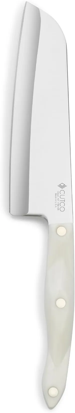Cutco 1766W 7" Santoku, Pearl White