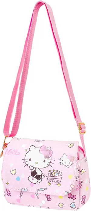 Cute Crossbody Bag Cartoon Kitty Melody Wallet Kawaii Phone Purse Coin Wallets Gift for Girls Women