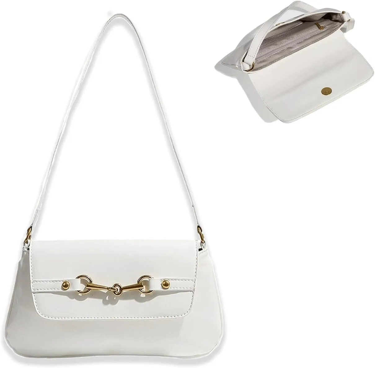 Cute Purse Y2k Mini Purses Retro Classic Elegance Equestrian Luxurious and Vintage Handbag Small Hobo Bag