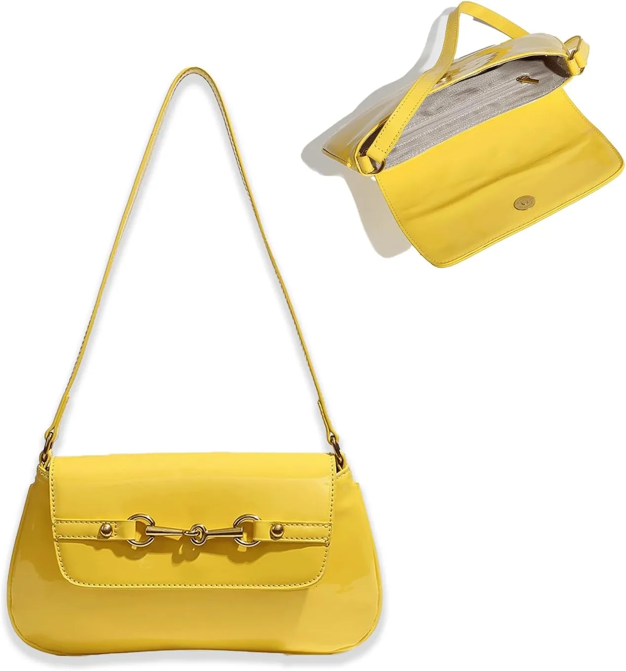 Cute Purse Y2k Mini Purses Retro Classic Elegance Equestrian Luxurious and Vintage Handbag Small Hobo Bag