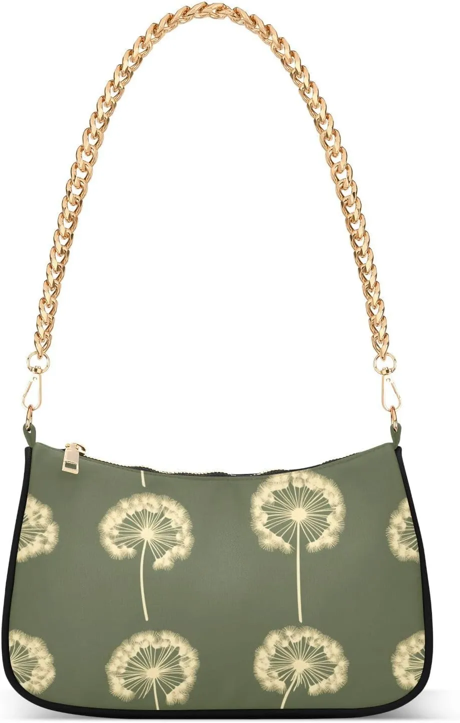 Dandelion Olive Green trendy chain small crossbody purse hand bags for women for for mothers day