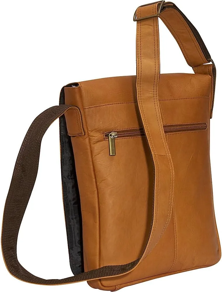 David King & Co. Small Vertical Messenger Bag, Black, One Size