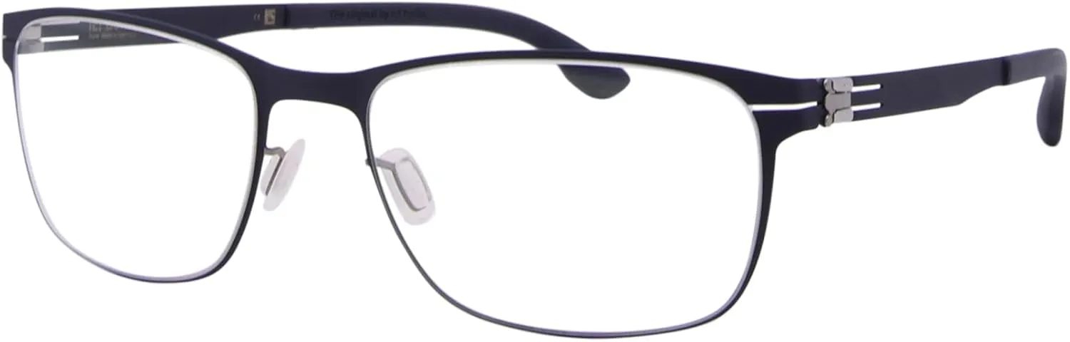 Dennis-N-Large Eyeglasses Marine Blue Full Rim Square Shape 56mm