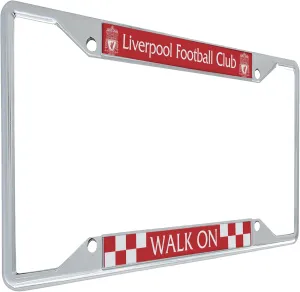 Desert Cactus Liverpool FC License Plate Frame Football Soccer Metal for Front or Back of Car Officially Licensed (Frame - Design 6)