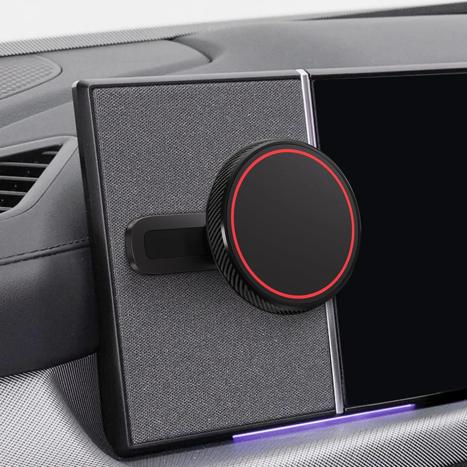 Designed for Hyundai Ioniq 5 Phone Mount, Magnetically Attaches to Metallic Dashboard for 2024 2025 Hyundai Sonata Kona & 2022-2025 loniq5 [Compatible with MagSafe]