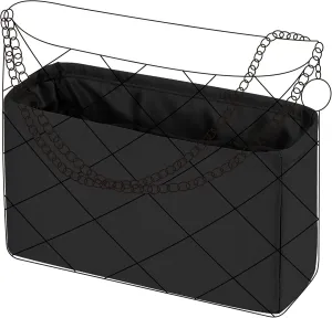 DGAZ Custom Purse Organizer or Pillow insert For Chanel 22 S/M/L bags，Silky Smooth Bag Organizer，Luxury Handbag & Tote Shaper（Custom，Custom）