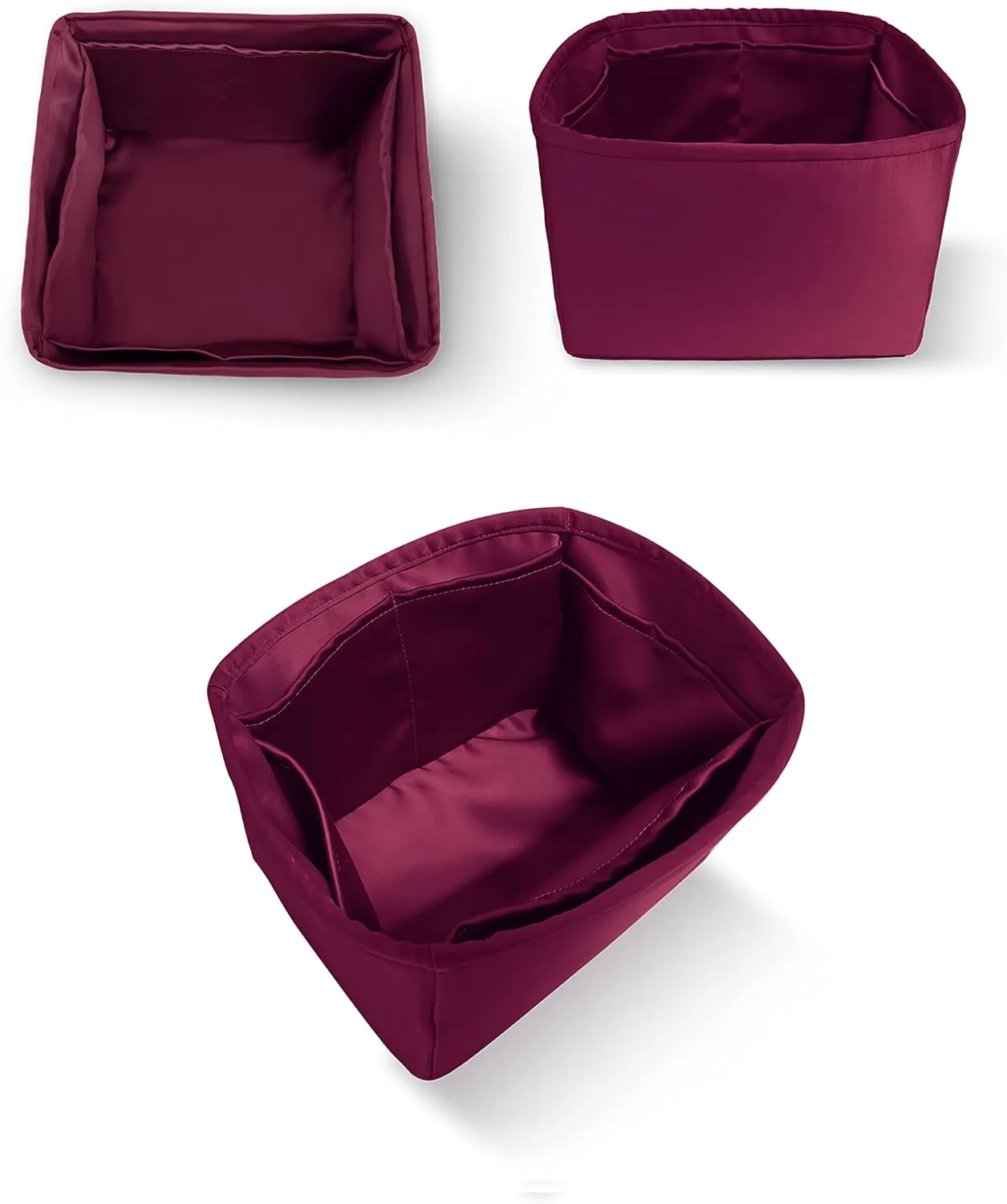 DGAZ Purse Organizer Silky Smooth Fits picotin 18/22 Bags,Silk,Luxury Handbag Tote in Bag Shapers (Anemone, PC18)