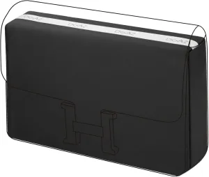 DGAZ Purse Pillow Shaper Insert for Hermes Constance 19/New19/24/New24 Bags, Silky Pillow Shaper for Luxury Handbags(Black,newC24)