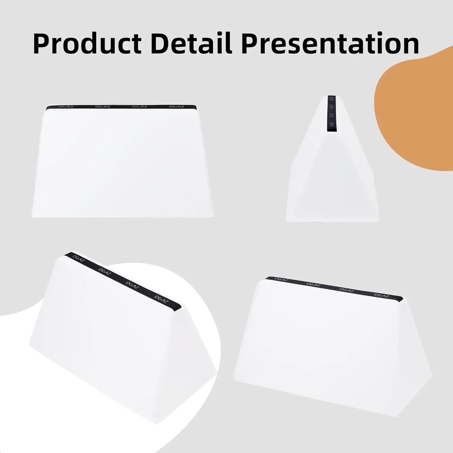 DGAZ Purse Pillow Shaper Insert for Luxury Handbags, Silky Pillow Shaper for Kelly 25/28/32/35 Bags(White,KL35)