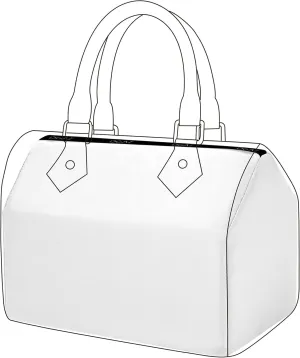 DGAZ Purse Pillow Shaper Insert for LV Speedy 16/New16/20/25/30/35/45 Bags, Silky Pillow Shaper for Luxury Handbags（White, 20）