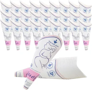 Disposable Female Urination Device, Portable Waterproof Paper Pee Funnel for Women, Stand Up Pee Cup for Travel, Camping, Hiking, Outdoor, Public Toilets, Emergency Use