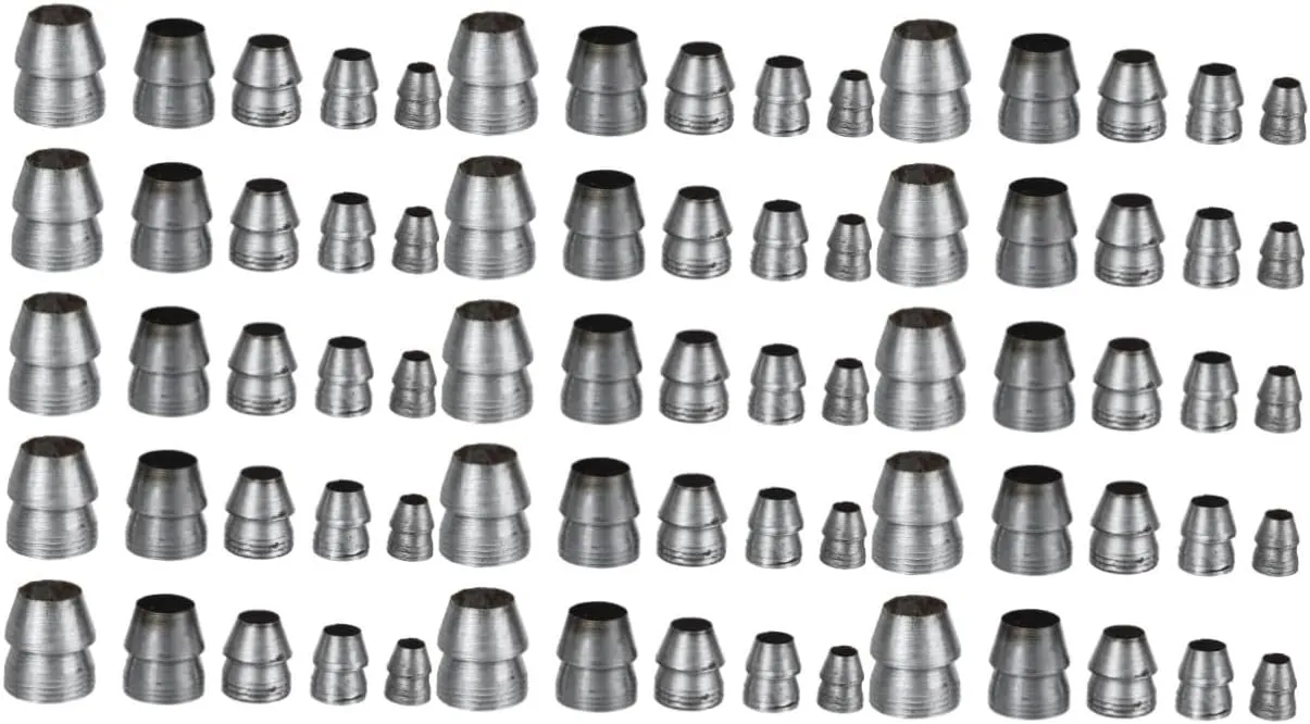 DOITOOL Hammer Handle Wedge Kit 75 Pcs Hand Tool Fastening Replacement Tools for Hammer Practical Wedge Ax Handle Conical Set Hatchet Round Wedge