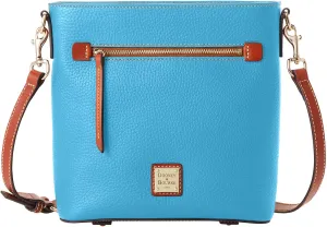Dooney & Bourke Crossbody Bags for Women, Pebble Grain Leather Crossbody Messenger Bag with Zipper