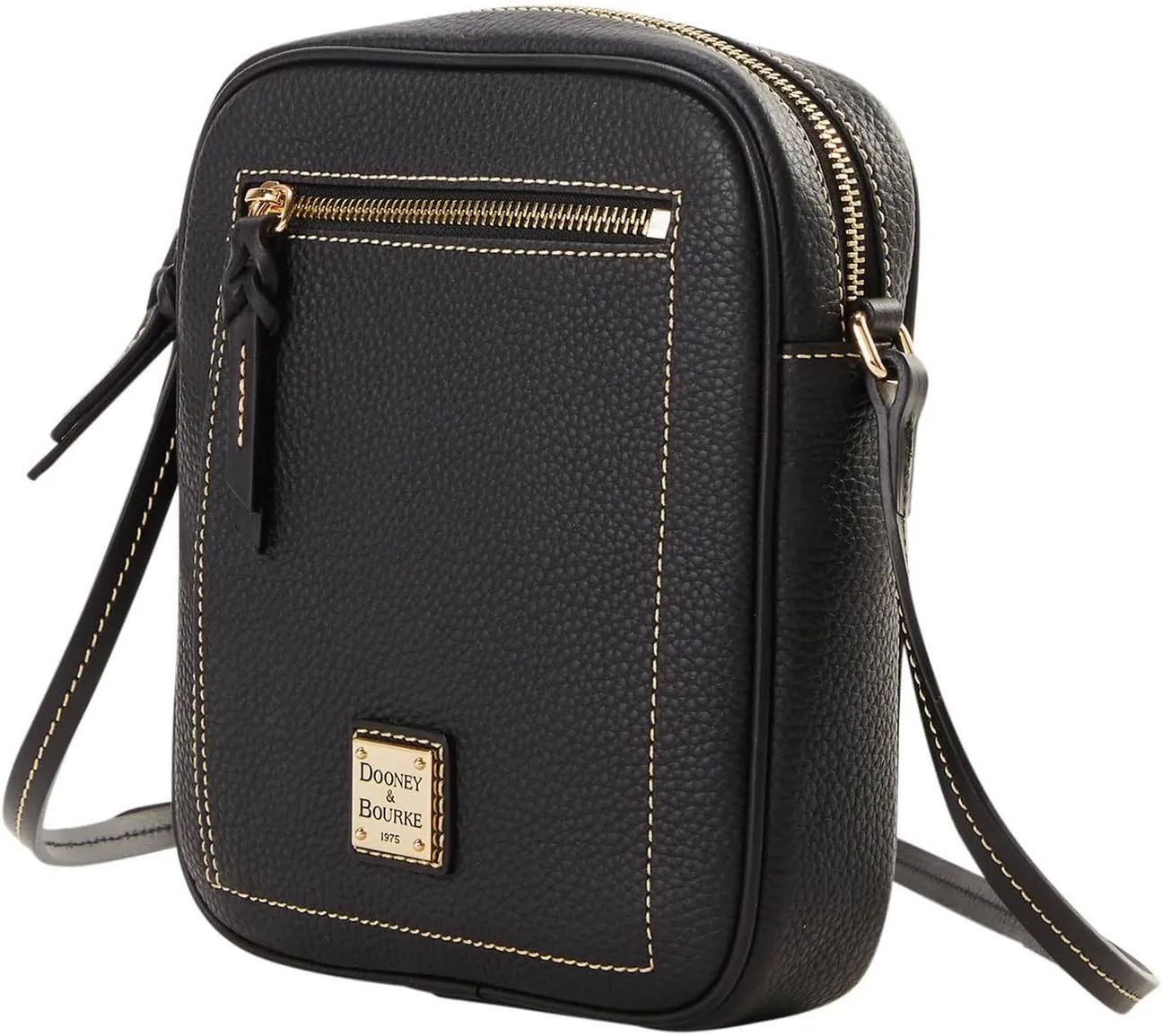 Dooney & Bourke Crossbody Bags for Women, Pebble Grain Leather Small Camera Crossbody