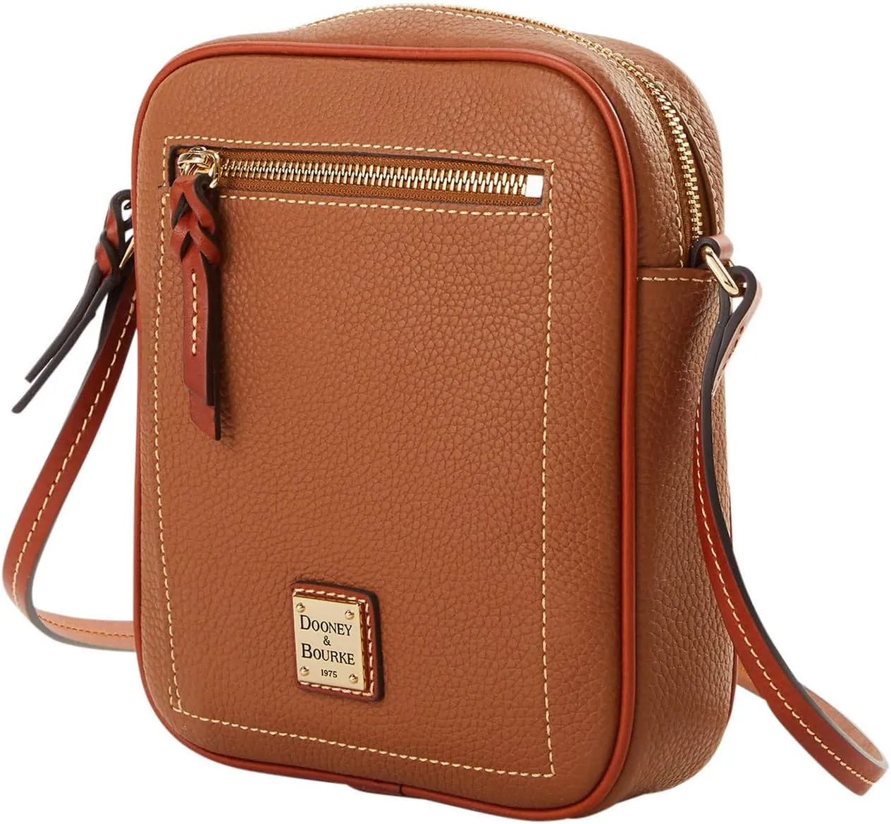 Dooney & Bourke Crossbody Bags for Women, Pebble Grain Leather Small Camera Crossbody