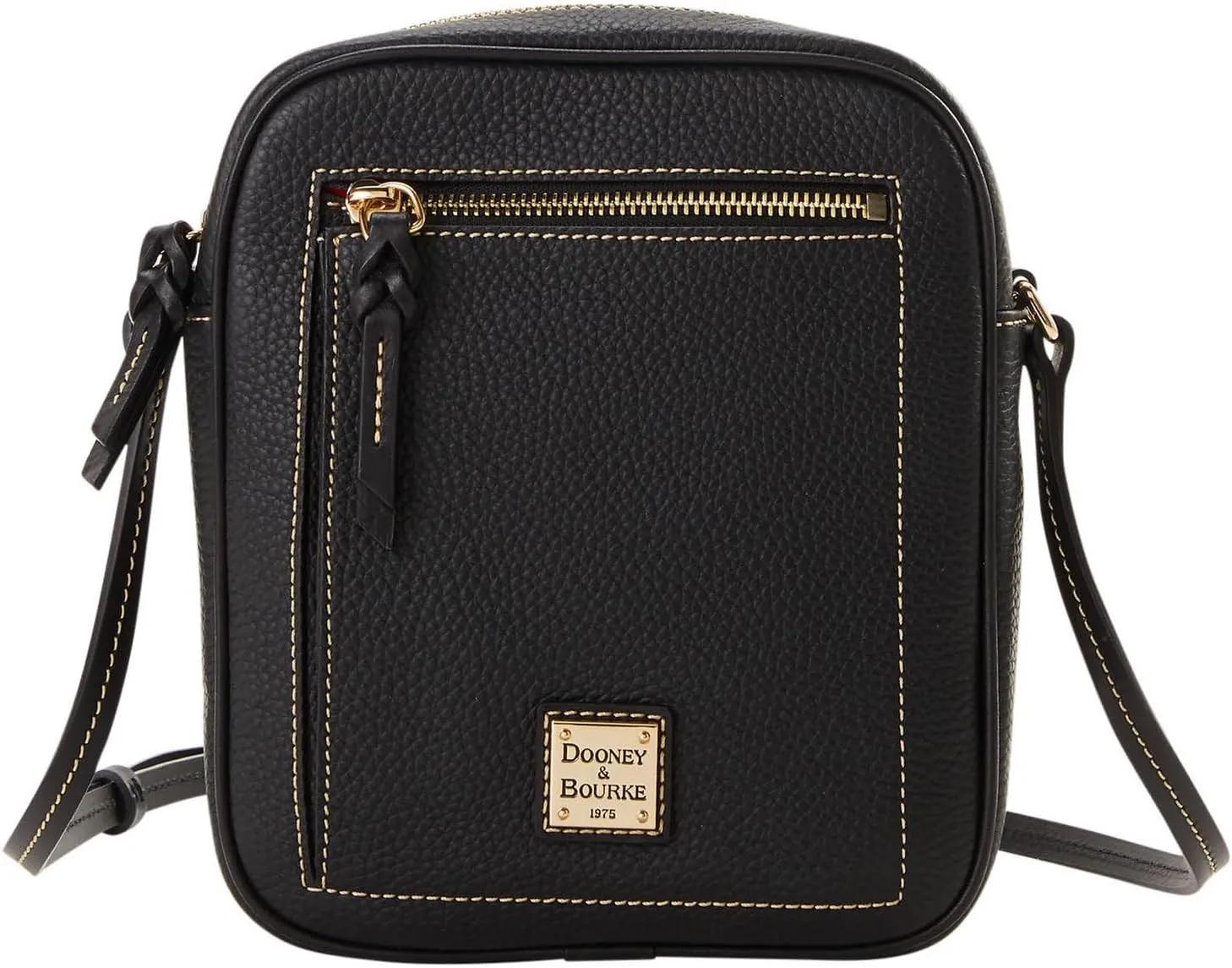 Dooney & Bourke Crossbody Bags for Women, Pebble Grain Leather Small Camera Crossbody