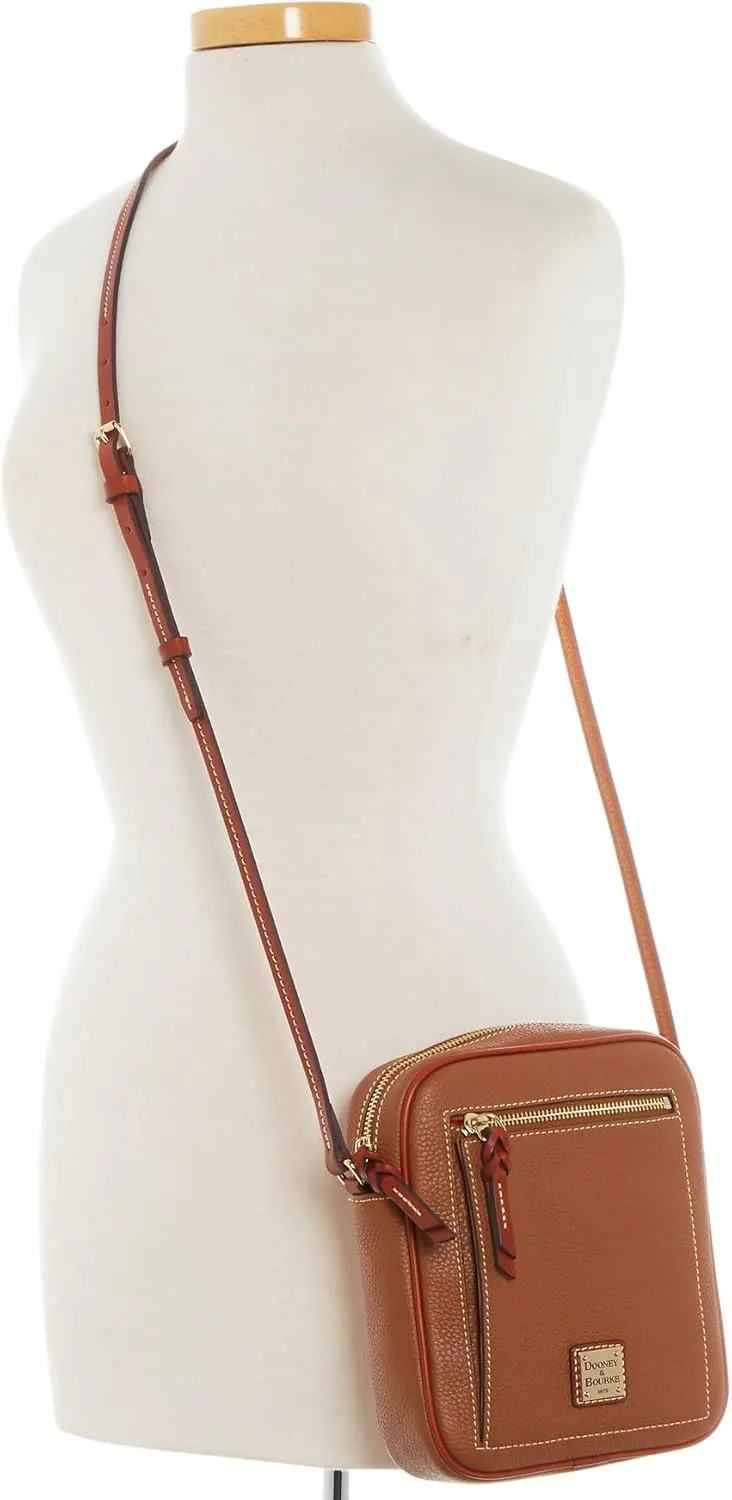 Dooney & Bourke Crossbody Bags for Women, Pebble Grain Leather Small Camera Crossbody